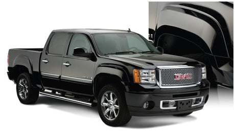 Bushwacker 07-13 GMC Sierra 1500 Fleetside OE Style Flares 4pc 69.3in Bed - Black 40939-02