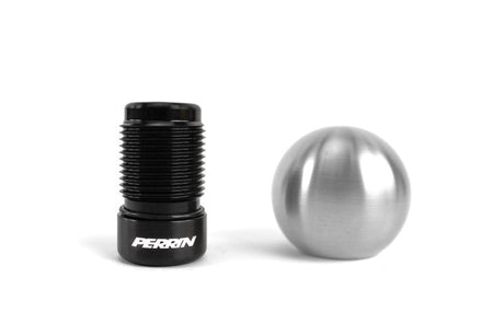 Perrin 15-22 Subaru WRX 2.0in. SS Ball Shift Knob (w/Rattle Fix) - Brushed PSP-INR-132-3