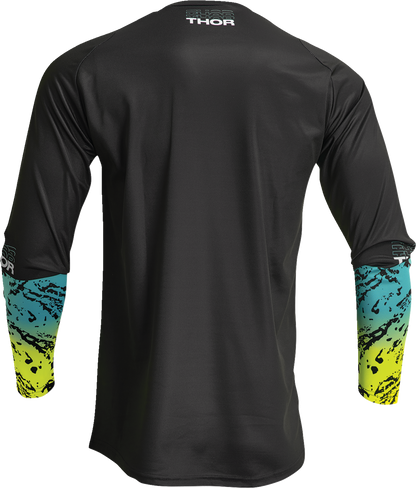 THOR Sector Atlas Jersey - Black/Teal - XL 2910-7056