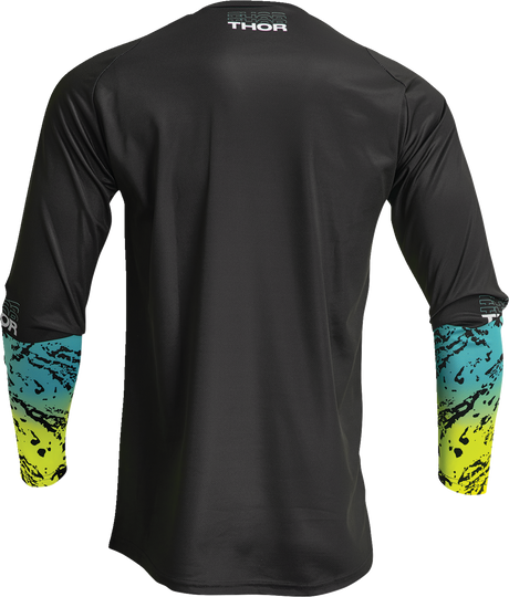 THOR Sector Atlas Jersey - Black/Teal - XL 2910-7056