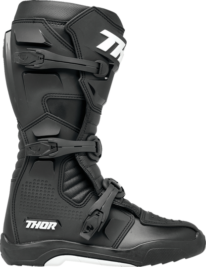 THOR Blitz XR Boots - Black/White - Size 7 3410-3073