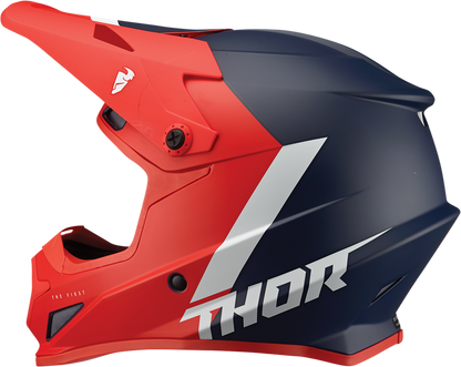 THOR Sector Helmet - Chev - Red/Navy - 2XL 0110-7325