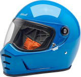 BILTWELL Lane Splitter Helmet - Gloss Tahoe Blue - Large 1004-129-504