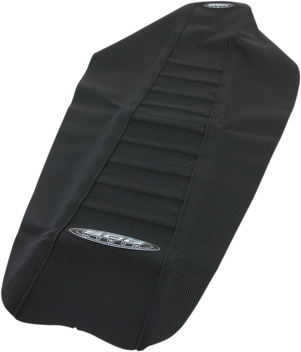 SDG Pleated Seat Cover - Black Top/Black Sides 96358