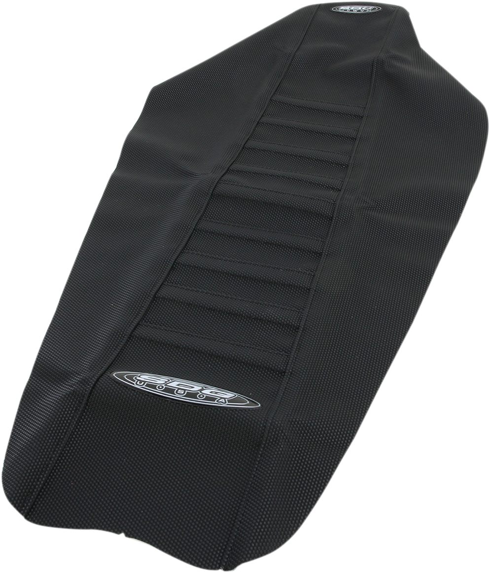 SDG Pleated Seat Cover - Black Top/Black Sides 96340