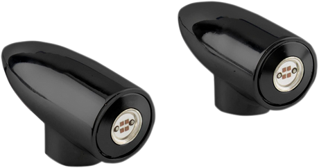 PAUL YAFFE BAGGER NATION LightningBullet - Marker LIghts - Amber - Black LB-F-AMB-B