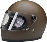 BILTWELL Gringo S Helmet - Flat Chocolate - XS 1003-252-101