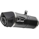 LEOVINCE LV One EVO Slip-On Muffler - Black - Stainless Steel  Benelli  TRK 702X 2024 14446EBU