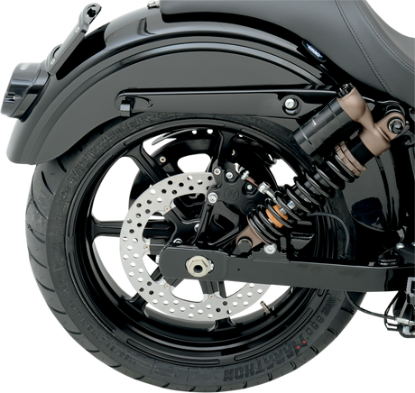 PERFORMANCE MACHINE (PM) 4-Piston Caliper - Rear - Black Ops - 08-17 FXD 1259-0052-SMB