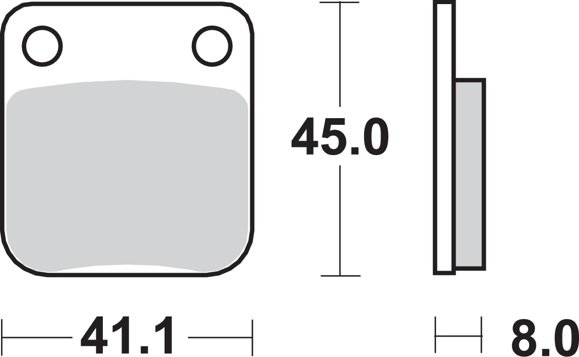 SBS HF Brake Pads 536HF