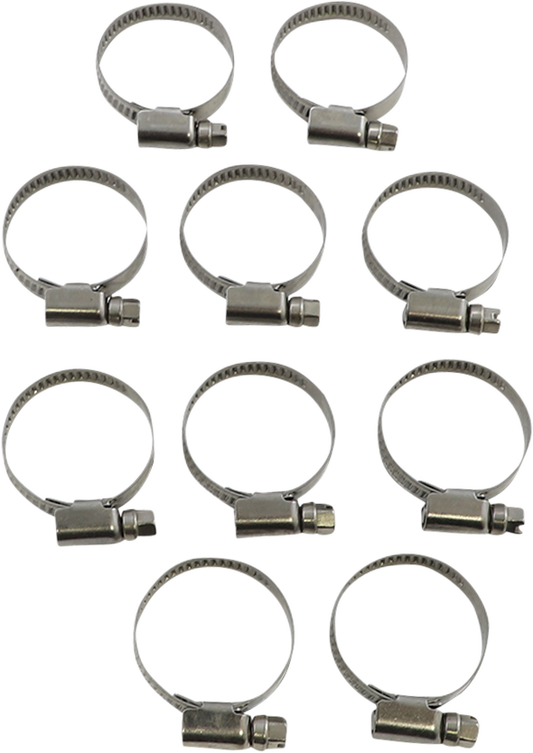 Parts Unlimited Embossed Hose Clamp - 20-32 Mm T03-6255-10