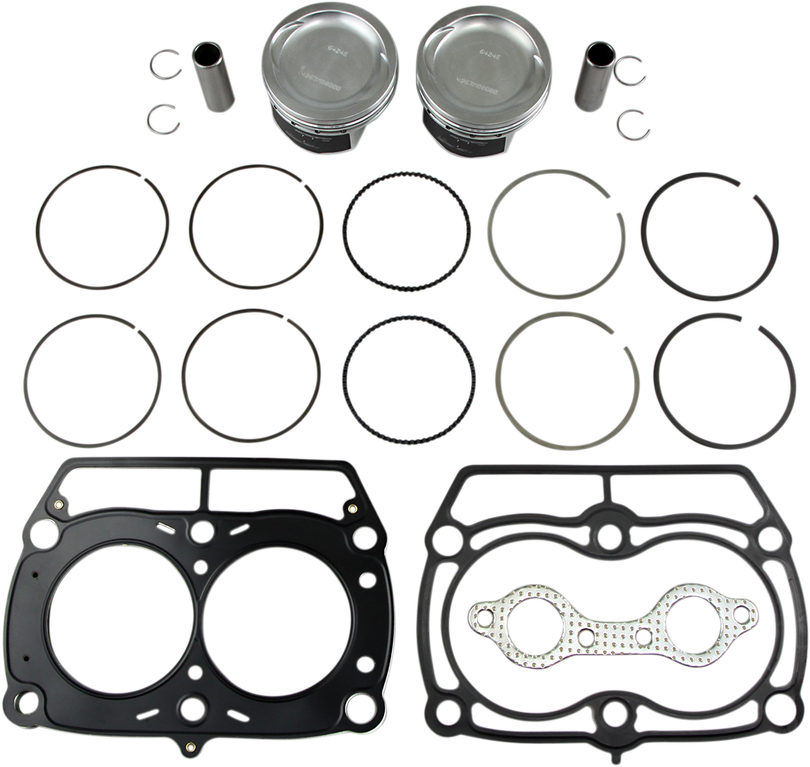 WISECO Piston Kit - RZR 800 - 12.1:1 High-Performance PK1863