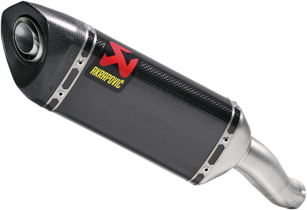 AKRAPOVIC Silenciador de línea deslizante de fibra de carbono Fibra de carbono YZF-R3 2015-2016 S-Y2SO12-HAPC 1811-2914 