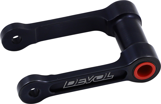 DEVOL Lowering Link - Lowers 1.25" - Black 0115-1211