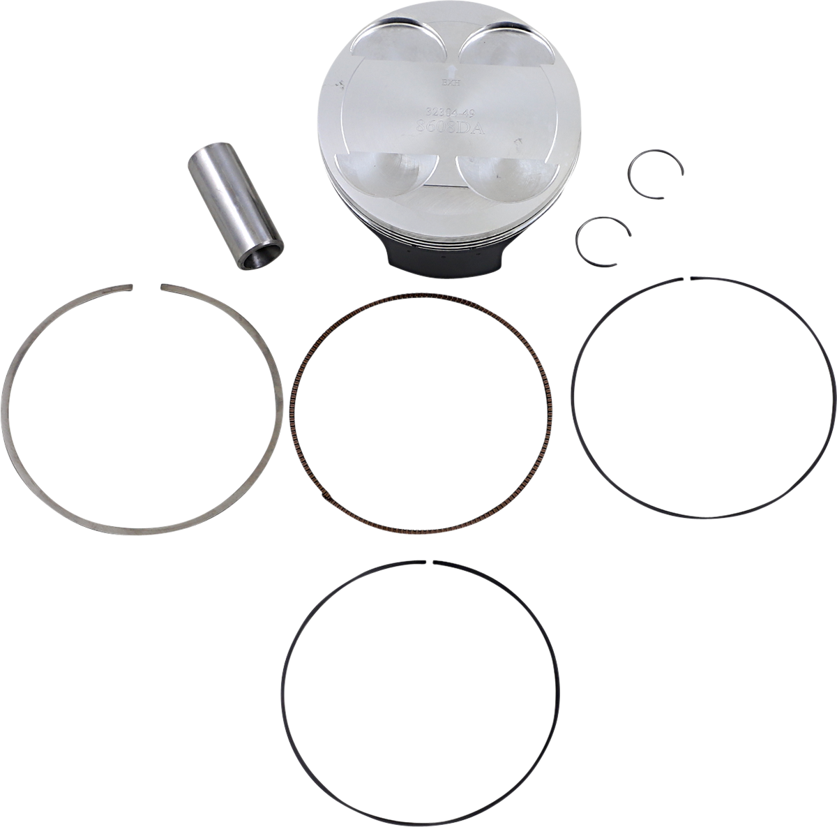 WOSSNER Piston Kit - CRF450R/X - 95.96 mm 8608DA