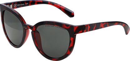 BOBSTER Sail Sunglasses - Gloss Red Tortoise - Smoke Polarized BSAL001P