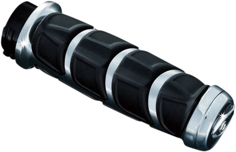 KURYAKYN Grips - Kinetic™ - 1" - Chrome 6372