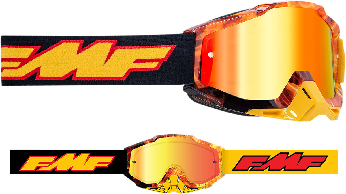 Gafas FMF PowerBomb - Spark - Espejo rojo F-50037-00005 2601-2978 