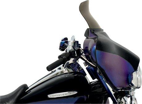 MEMPHIS SHADES Spoiler Windshield - 9" - Smoke - FLH MEP8591
