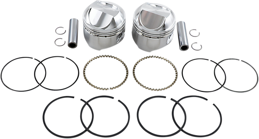 WISECO Piston Kit - .020 - High Compression - 1978-1984 - Big Twin High-Performance K1625