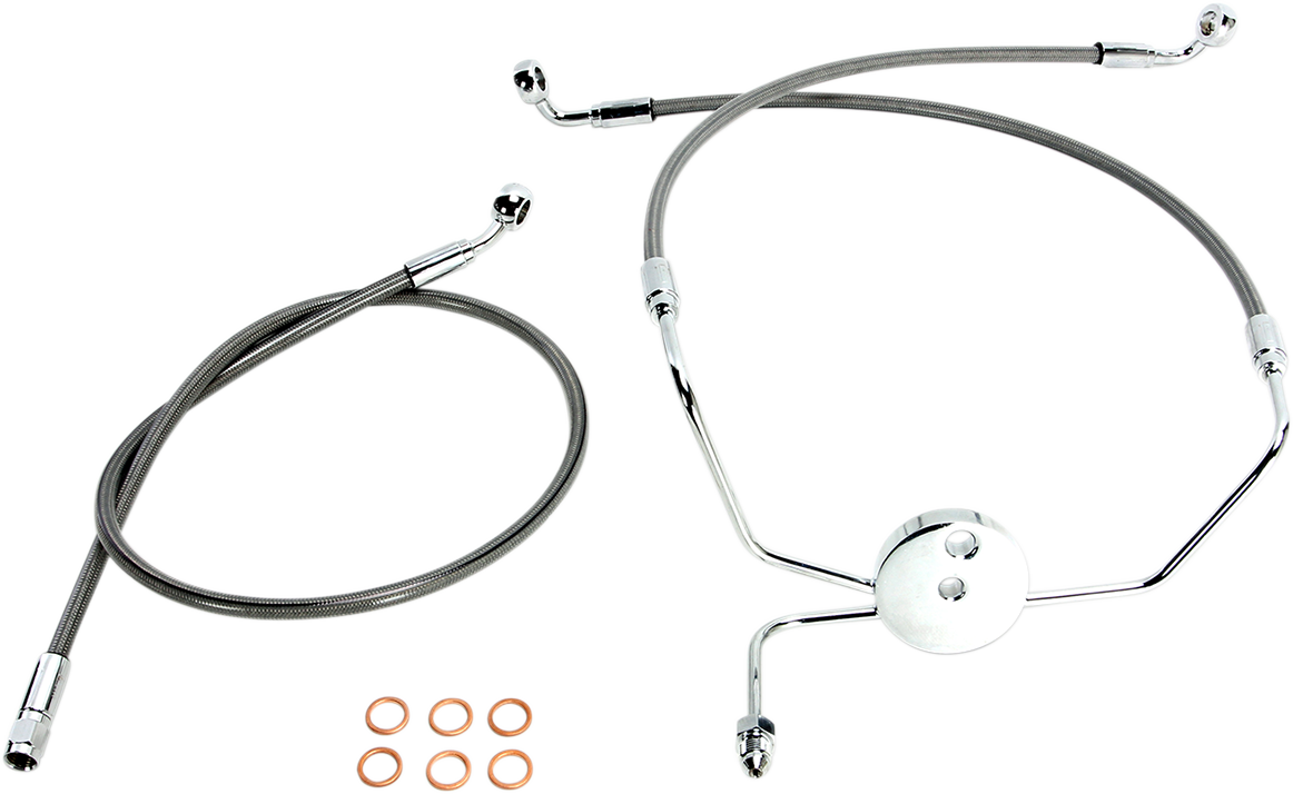 MAGNUM Brake Line - Front - XR - Stainless Steel SSC1304-31