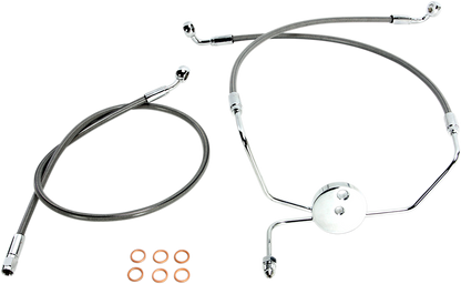 MAGNUM Brake Line - Front - XR - Stainless Steel SSC1304-31