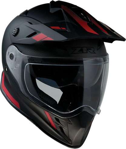 Z1R Range Helmet - Uptake - Black/Red - Small 0140-0014