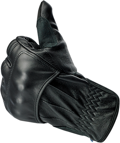 BILTWELL Belden Gloves - Black - XS 1505-0101-301