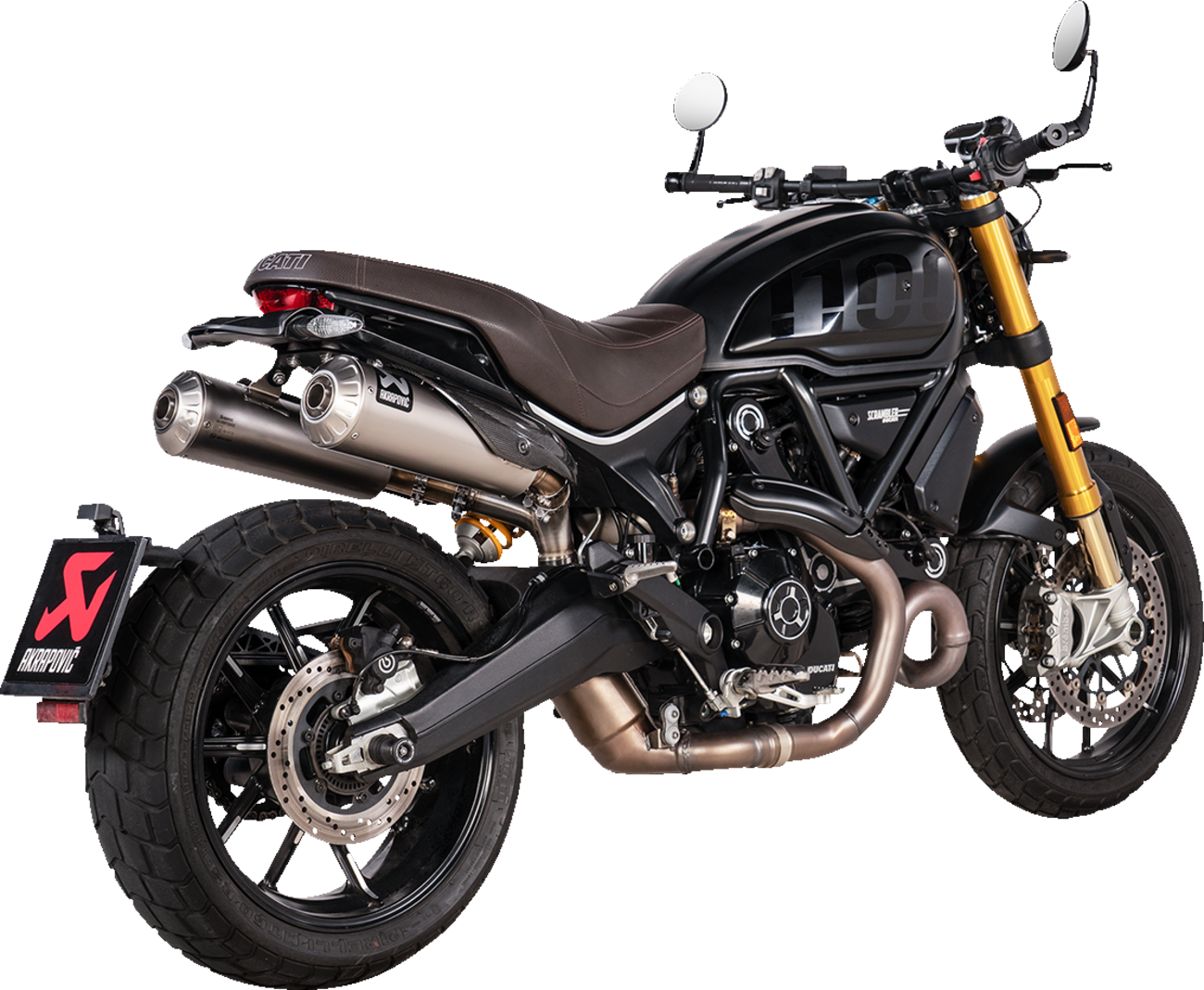 Silenciador deslizante AKRAPOVIC - Titanio Scrambler 1100 2021-2023 S-D11SO13-HBFGT 1811-4247 