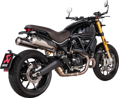 Silenciador deslizante AKRAPOVIC - Titanio Scrambler 1100 2021-2023 S-D11SO13-HBFGT 1811-4247 