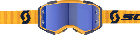 SCOTT Fury Goggle - Dark Yellow/Dark Blue - Blue Chrome 272828-7704349