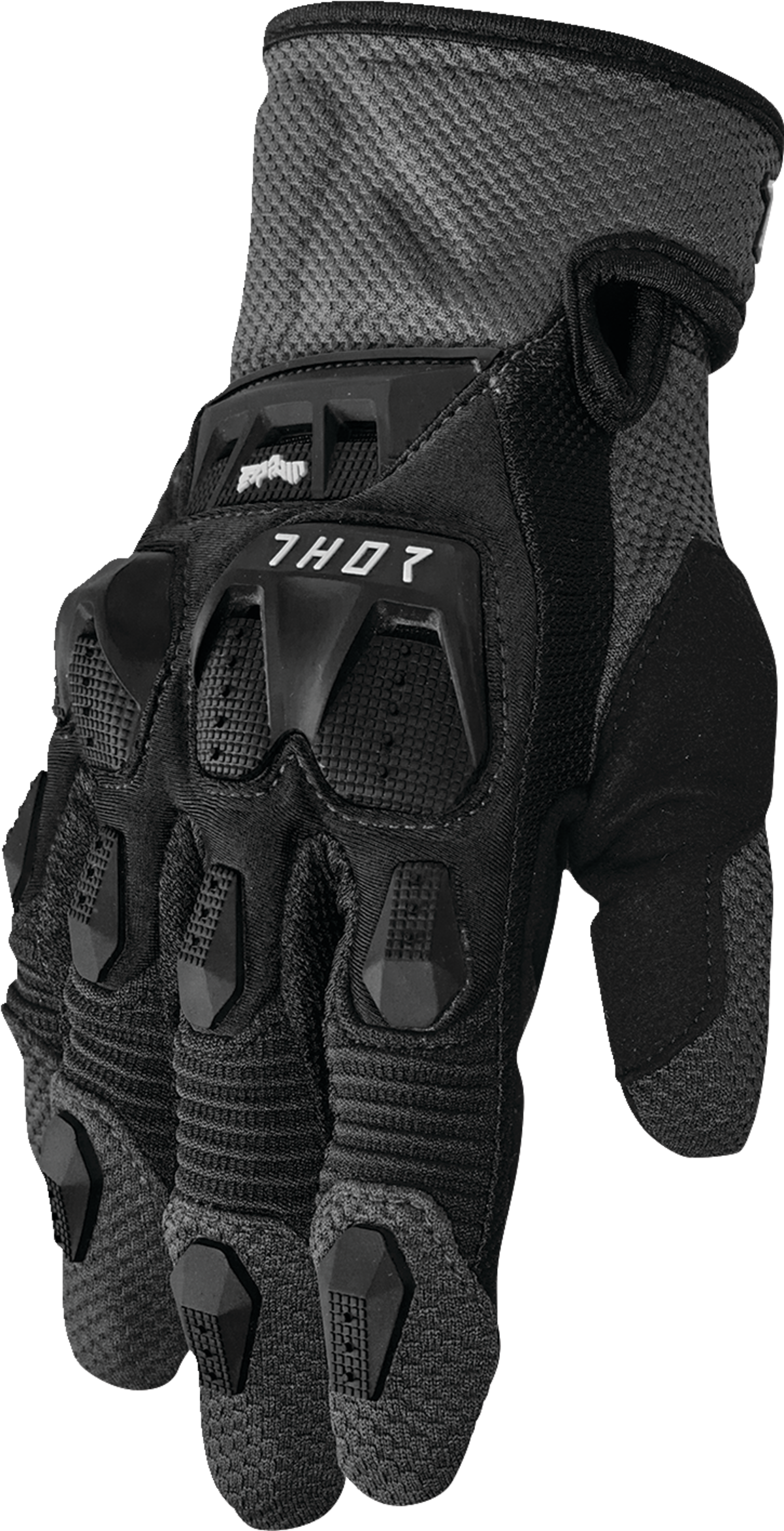 THOR Terrain Gloves - Black/Charcoal - Medium 3330-7281