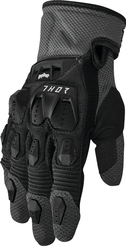 THOR Terrain Gloves - Black/Charcoal - Medium 3330-7281