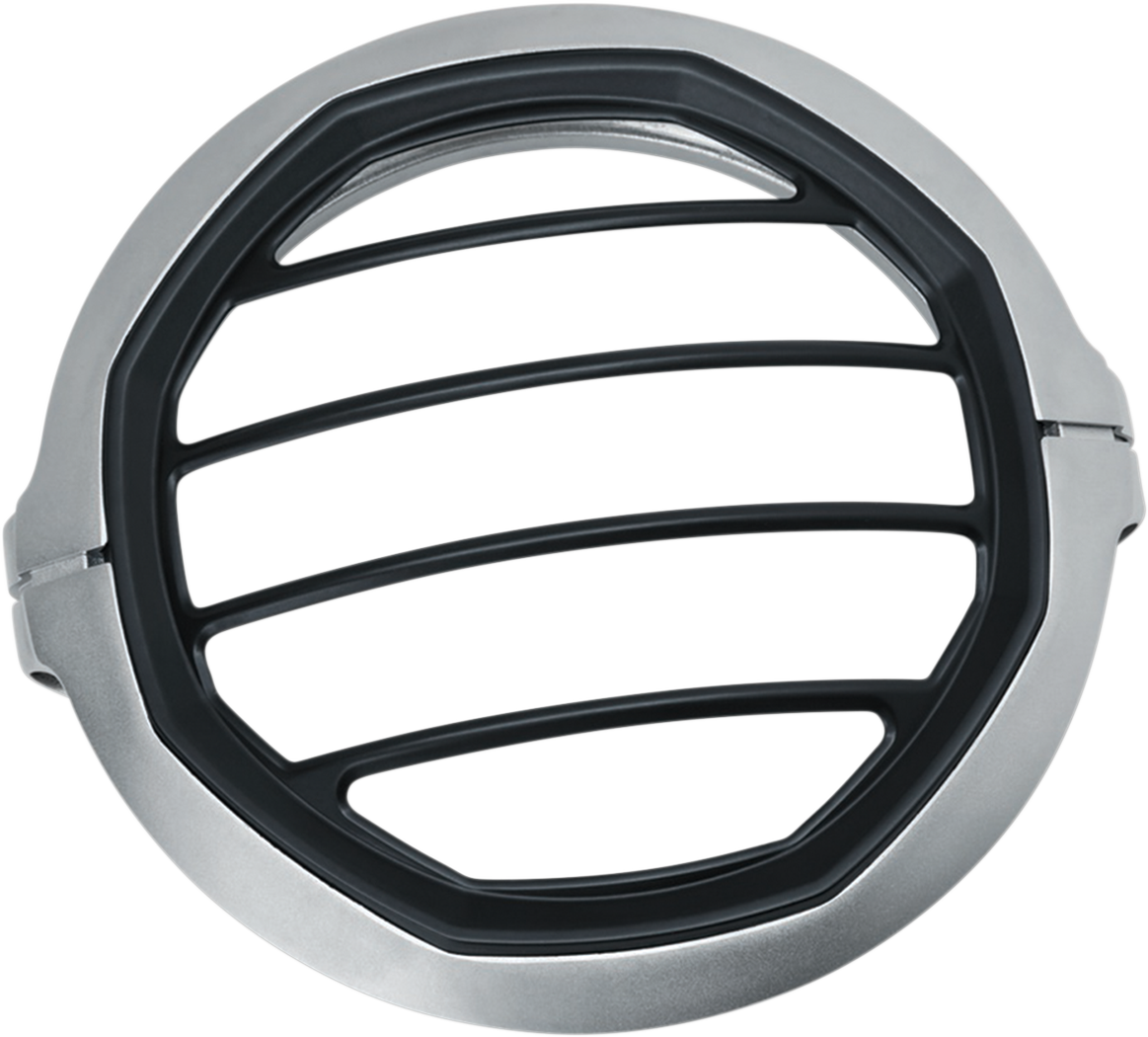 KURYAKYN 5 3/4" Headlight Trim - Silver 6687