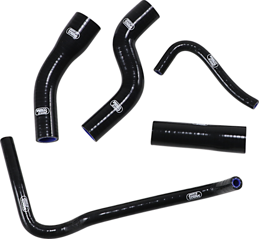 SAMCO SPORT Radiator Hose Kit - Black - Triumph TRI-1BK