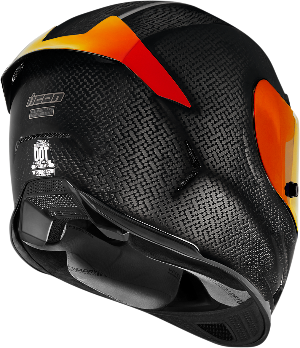 ICON Airframe Pro™ Helmet - Carbon - Red - XL 0101-14016