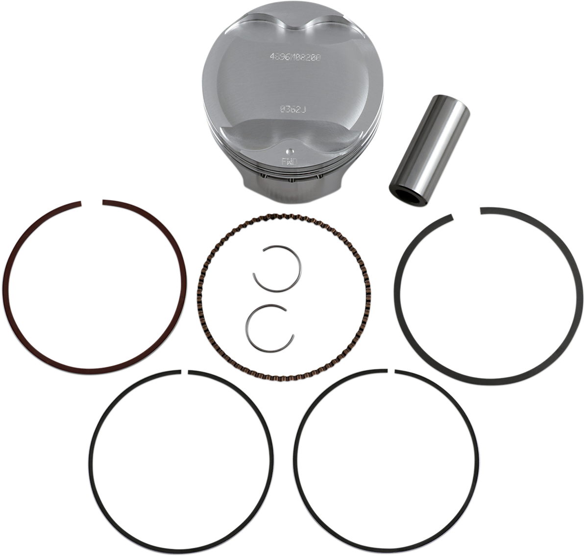 WISECO Piston Kit - Standard High-Performance 4896M08200