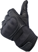 BILTWELL Bridgeport Gloves - Black Out - Large 1509-0101-304