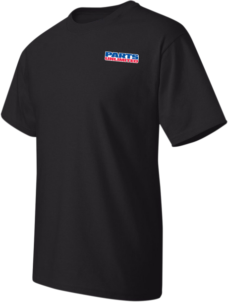 Parts Unlimited T-Shirt - Black - Large 3030-15225