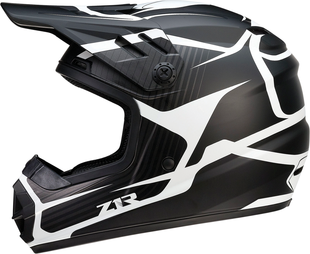 Z1R Youth Rise Helmet - Flame - Black - Small 0111-1439