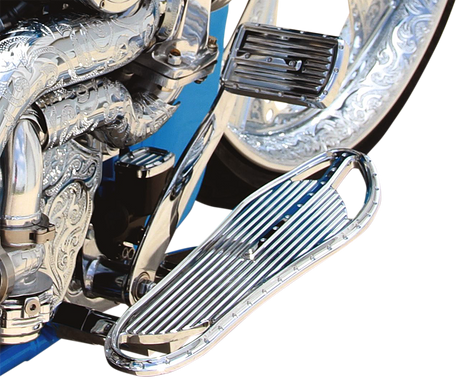 COVINGTONS Floorboard - Dimpled - Chrome C1334-C