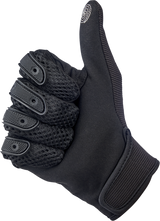 BILTWELL Anza Gloves - Black Out - Large 1507-0101-004