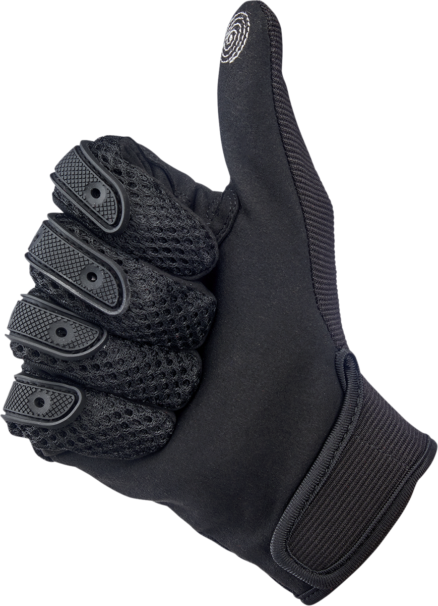 BILTWELL Anza Gloves - Black Out - Medium 1507-0101-003