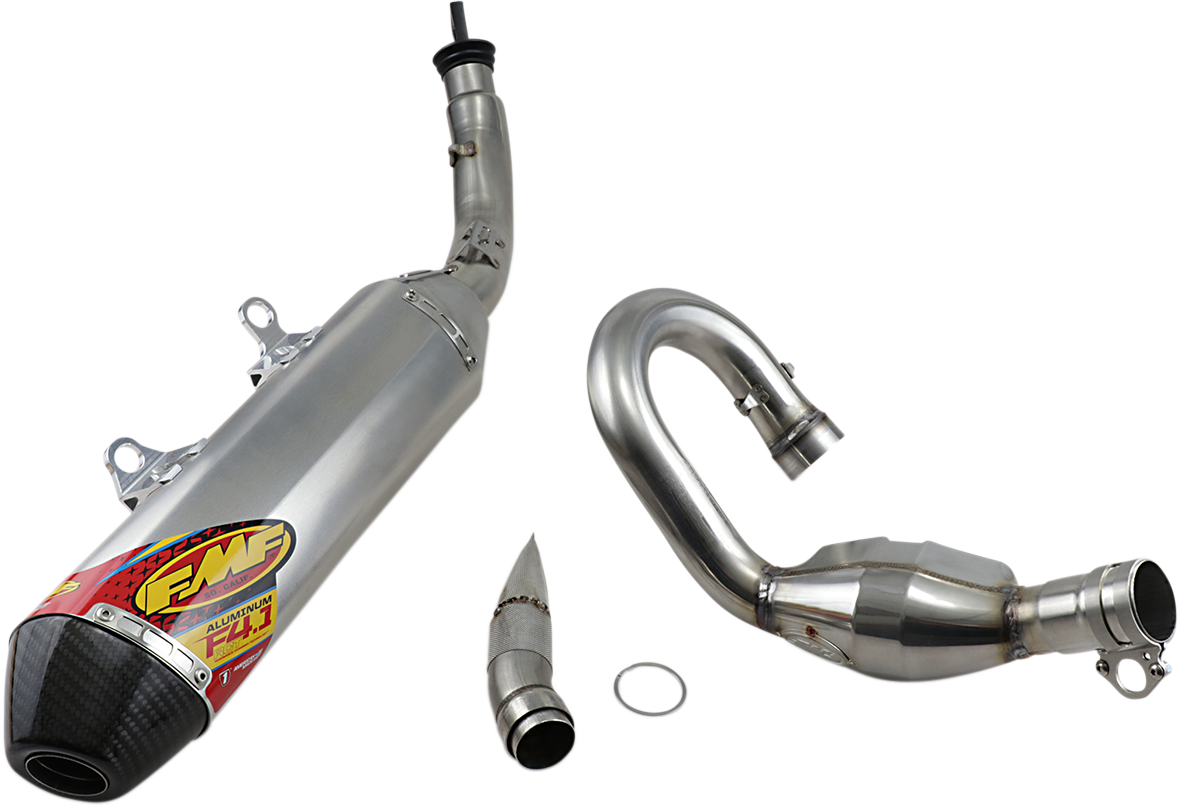 FMF 4.1 RCT Exhaust with MegaBomb - Aluminum KTM450 SX-F 2019-2021 /Husqvarna/Gas Gas    045638 1820-1875