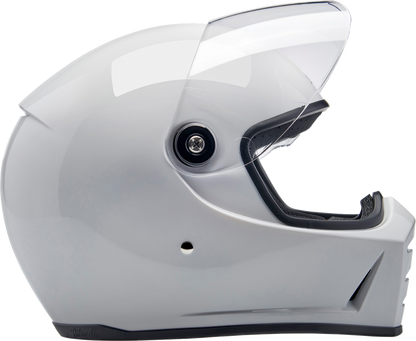 BILTWELL Lane Splitter Helmet - Gloss White - XS 1004-104-501