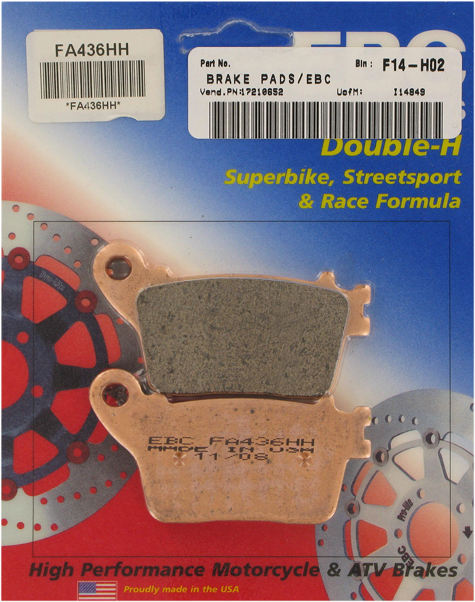 EBC HH Brake Pads - FA436HH FA436HH