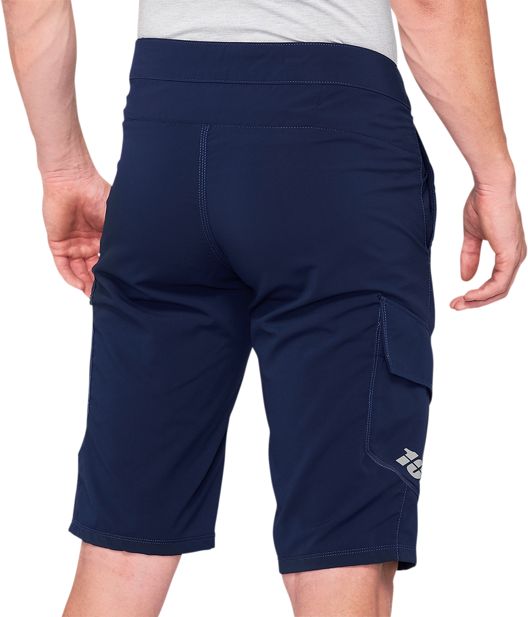 100% Ridecamp Shorts - Navy - US 28 40029-00021