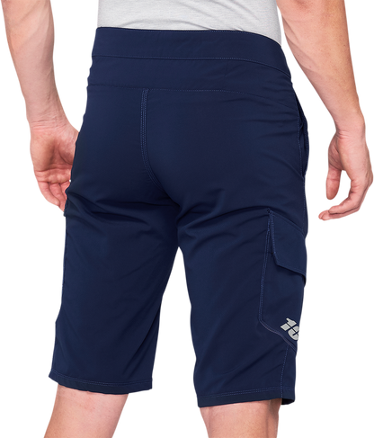 100% Ridecamp Shorts - Navy - US 34 40029-00024