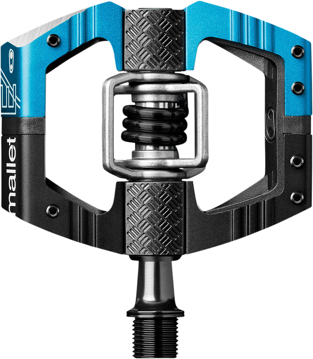 CRANKBROTHERS Mallet E LS Pedals - Black/Blue 16080