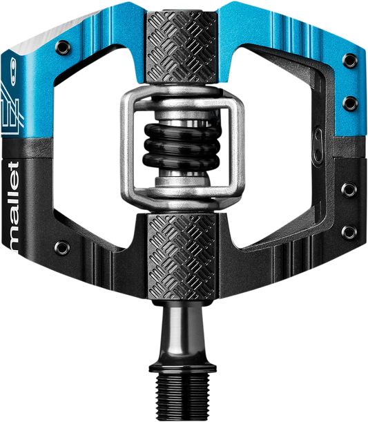 CRANKBROTHERS Mallet E LS Pedals - Black/Blue 16080